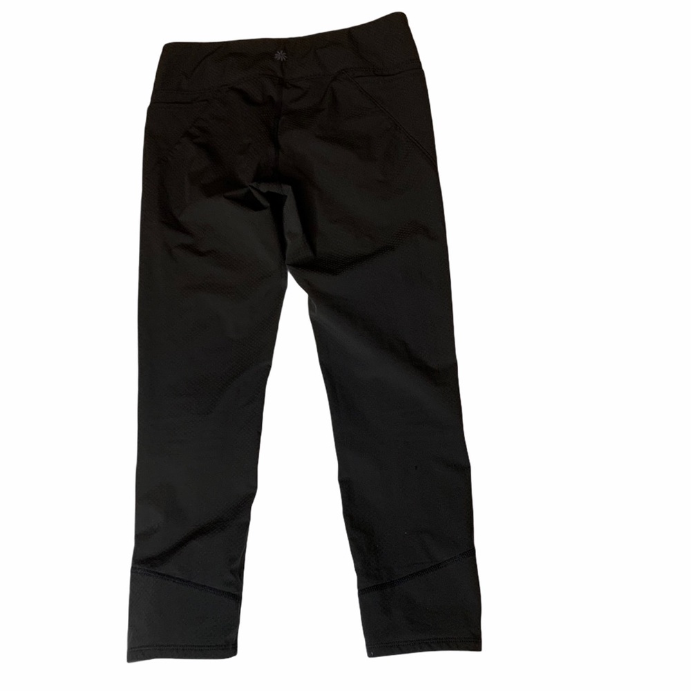 Athleta black activewear capris Leggings Yoga Gym Pants - Picture 5 of 16